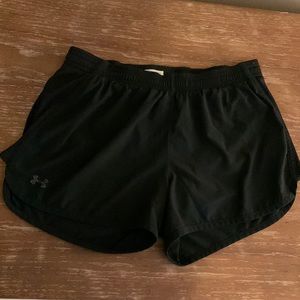 Womens Black Under Armour Shorts